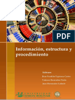 Información, Estructura y Procedimiento.