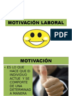 MOTIVACIÓN LABORAL