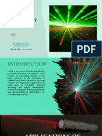 Assignment - PH105B (Laser Application)