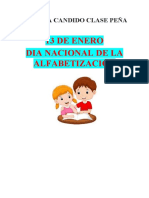 Dia de La Alfabetizacion - ESCUELA CANDIDO CLASE PEÑA