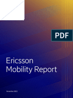 Ericsson Mobility Report November 2022