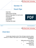 Section - 15 PIPE STUCK