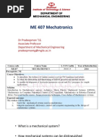 Mechatronics Module 1 Notes