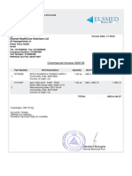 Elsmed Business PLC: Commercial Invoice 000133