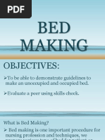 PDF Bed Making