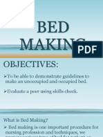 PDF Bed Making