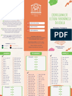 Plano anual de leitura bíblica familiar