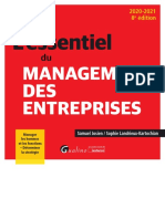 L'essentiel: Management DES Entreprises