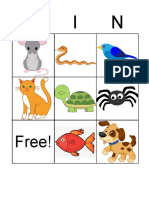 Bingo Animals