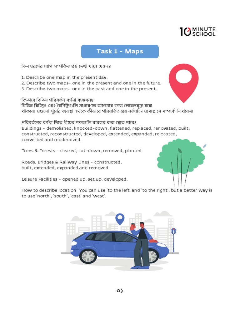 Writing Task1 Maps | PDF