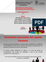 Elementos escenciales del capital humano