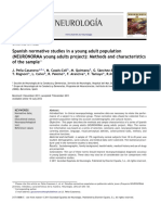 Metodos y Caracteristicas de La Muestra de Jovenes de Neuronorma