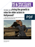 What Is Driving The Growth in Roles For Older Actors in Hollywood?