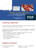 Lecture 1 - Context of Construction Project Management Mac 2022