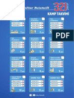 321 Problemler Kamp Takvimi