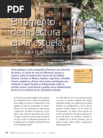 El Fomento de La Lectura en La Escuela tx098153207