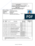 Admit Card 5th Sem