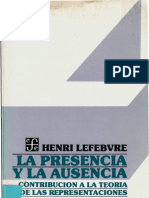 Henri Lefebvre - La presença e la ausencia