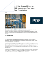 Making SAP Risk Management