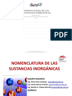 Docsity Nomenclatura de Las Sustancias Inorganicas