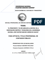 Tesis para Optar Titulo de Licenciado