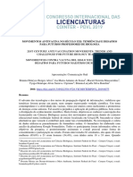 Movimentos Antivacina No Século Xxi - Tendências e Desafios para Futuros Professores de Biologia