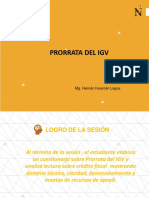 Semana 7.2 Prorrata Del Igv