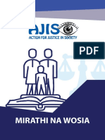 Mirathi Na Wosia - AJIS