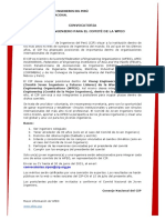 Convocatoria Cip