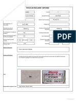FICHA de RECLAMO MP MEE Harina Intermedia Infestada