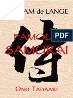 William de Lange - Famous Samurai - Ono Tadaaki-Floating World Eds. (2008)