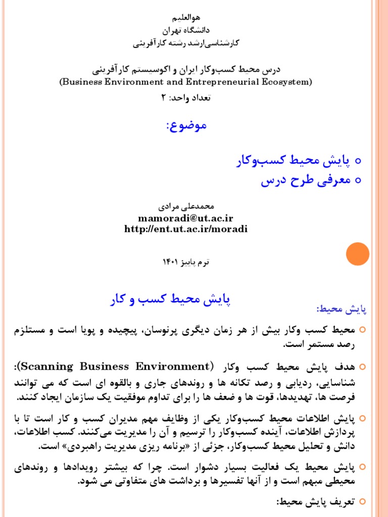 Business Environment 01 Pdf