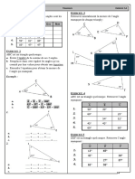 Exercices Le Triangle 1college 1 2