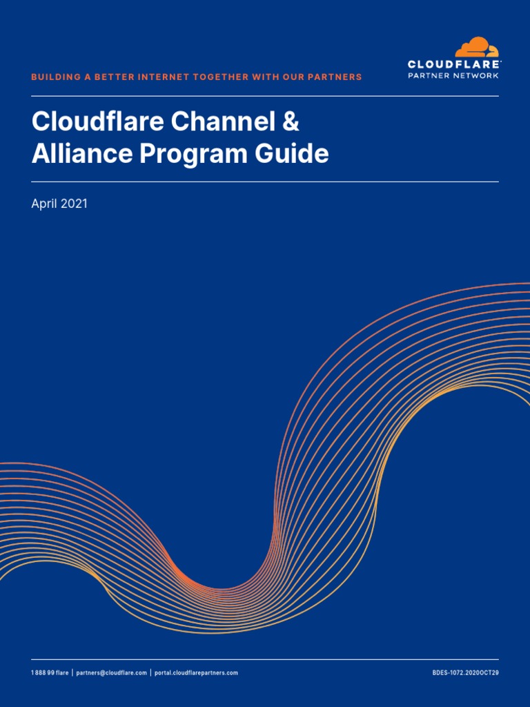 Cloudflare Partner Program Overview | PDF | Cloud Computing | Internet