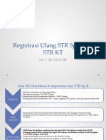 Cara Perpanjangan Sertifikat Kompetensi dan STR Sp.B serta STR KT
