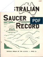 Australian Saucer Record - Vol 01 No 03 - 1955