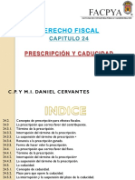 Derecho Fiscal-Cap24 - Prescripci+Â N y Caducidad