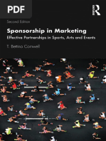 T. Bettina Cornwell - Sponsorship in Marketing - Effective Partnerships in Sports, Arts and Events - B (2020)