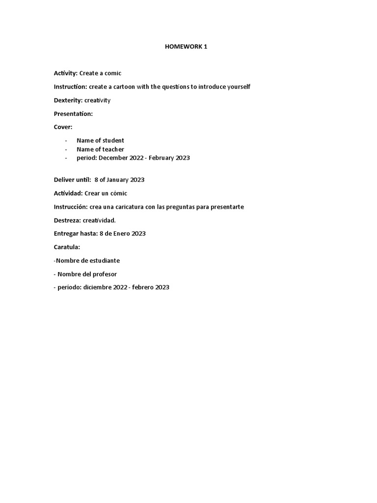 Homework 1 | PDF