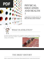 Athletics in Relation To Health Related Fitness