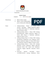 Template - Surat Tugas Ketua Pps (Kertas f4)