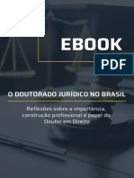 O Doutorado Jurídico no Brasil: formação, papel e importância