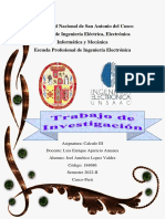 Trabajo de Investigación