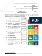 Activity Sheets For SDGs