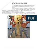 Zona Fitness - La Dieta Personalizada #1 - Dieta Por Nutricionista
