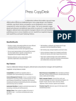 Quark CopyDesk Data Sheet 22