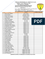 Absensi Panitia Workshop Business Plan 2021