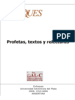 Torreblanca, Jorge - Profetas, Textos y Relecturas