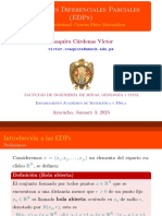 EDP1a ECUACIONES DIFERENCIALES PARCIALES PARTE II