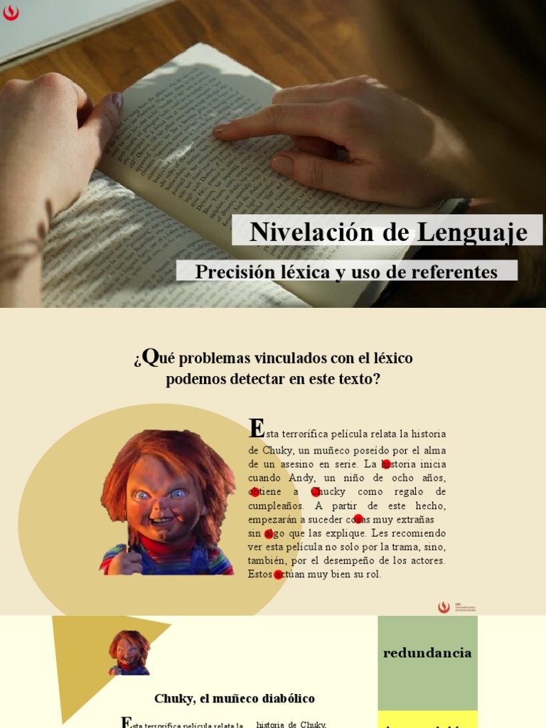 S6 Precisión Léxica y Uso de Referentes | PDF | Lingüística